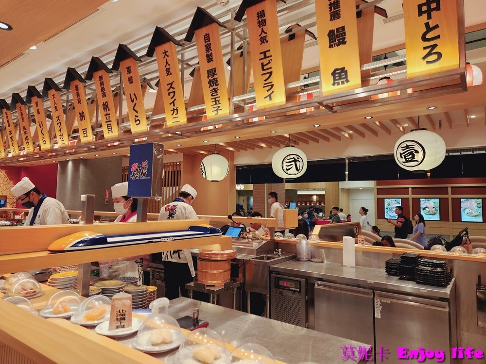 【台南美食餐廳】*合點壽司台南三井店* 來自日本新鮮好吃的迴轉壽司，壽司種類多樣，生魚片超新鮮好吃!