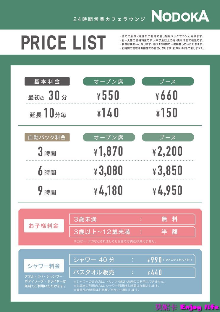 【關西機場貴賓室】*KIX Airport Cafe Lounge NODOKA*，關西機場還未入關前的貴賓室，對面有Lawson便利商店，JCB卡可以免費休息2小時，附有多種免費飲料喝到飽，多人還可以選擇1間單獨房間包廂休息!!!