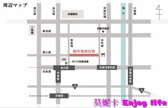 【京都景點】*京都錦市場商店街*，京都的廚房，販賣各種海鮮生鮮，醃製菜!!!有各種海鮮丼，烤鰻魚，田中雞卵，及串炸天婦羅美食!!!京都史努比茶屋就在錦市場內，大間又好逛，史努比控必來!!!再到錦天滿宮參拜學問之神!!
