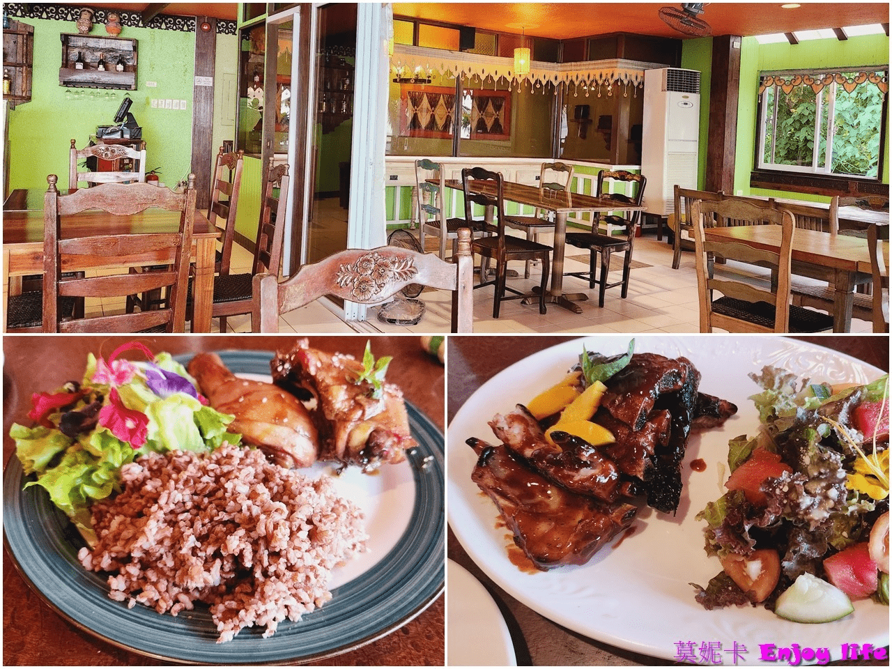 【宿霧薄荷島攻略餐廳美食】*薄荷島美食餐廳推薦懶人包*，Ubeco網美餐廳有好吃的創意料理，Molly Bistro外表酷炫的南洋風網美餐廳，可以看海景的The Buzz Cafe，菲版麥當勞Jollibee 快樂蜂速食餐廳，及LO CALE茶館好喝的經典珍奶!!!