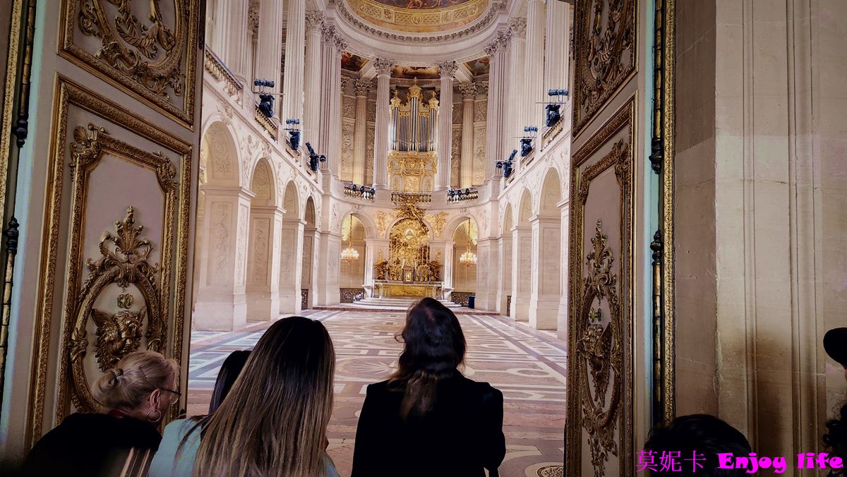 【巴黎景點】*Château de Versailles凡爾賽宮攻略*，凡爾賽宮必看鏡廳與皇家禮拜堂，再到凡爾賽宮美食餐廳享用Angelina甜點，Laudree馬卡龍!!!