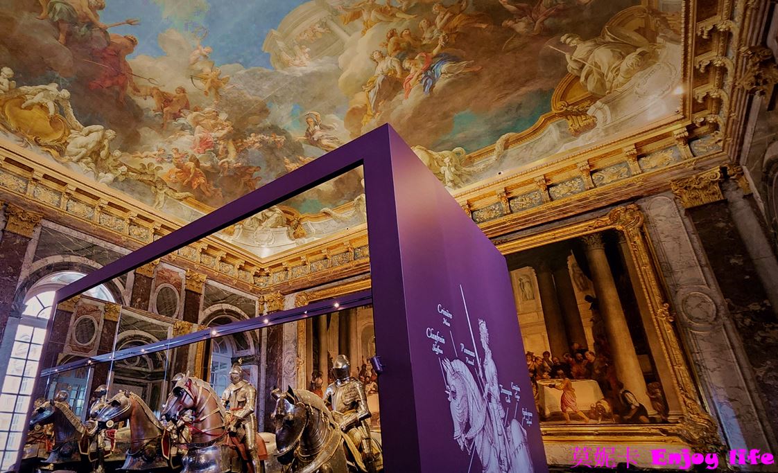 【巴黎景點】*Château de Versailles凡爾賽宮攻略*，凡爾賽宮必看鏡廳與皇家禮拜堂，再到凡爾賽宮美食餐廳享用Angelina甜點，Laudree馬卡龍!!!