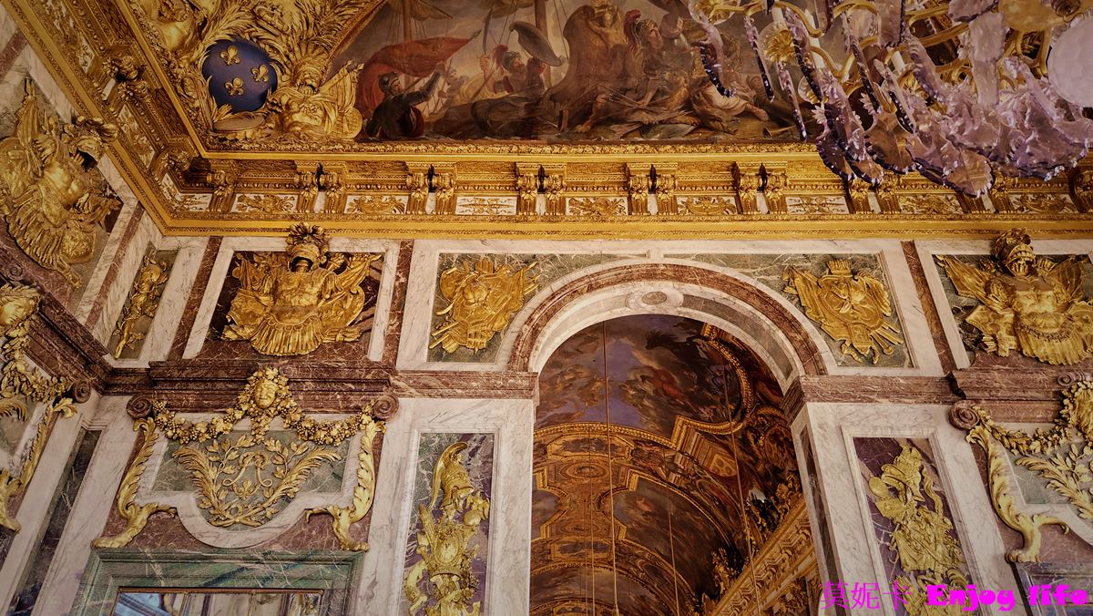 【巴黎景點】*Château de Versailles凡爾賽宮攻略*，凡爾賽宮必看鏡廳與皇家禮拜堂，再到凡爾賽宮美食餐廳享用Angelina甜點，Laudree馬卡龍!!!