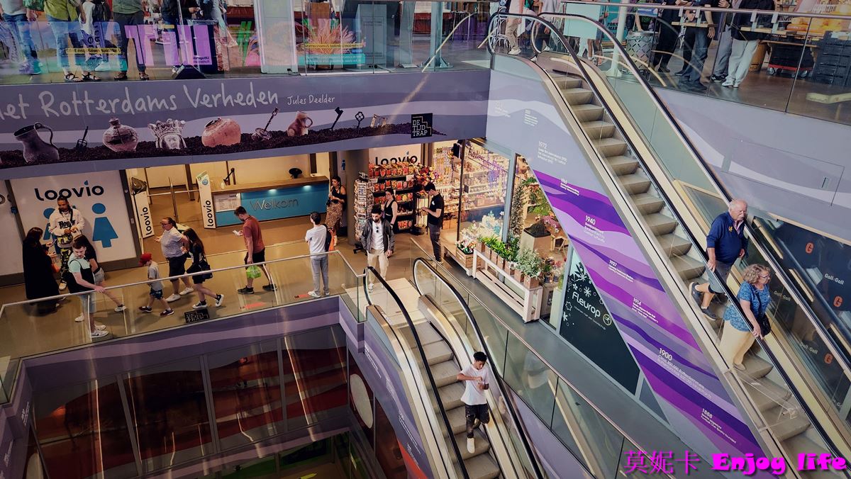 【荷蘭鹿特丹景點】*鹿特丹 Markthal拱廊市場(Market Hall)*，鹿特丹市場，又大又漂亮，，販賣荷蘭傳統美食小吃及各國美食!!!就在方塊屋、鉛筆屋、水管屋旁!!!