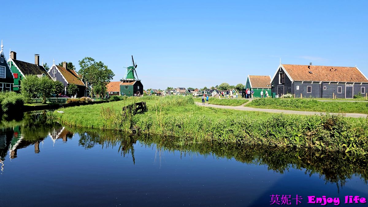 【荷蘭景點】*荷蘭風車村Zaanse Schans*，桑斯安斯風車村半日遊，包含起司工廠，木屐工廠，風車詳細介紹遊覽!!!